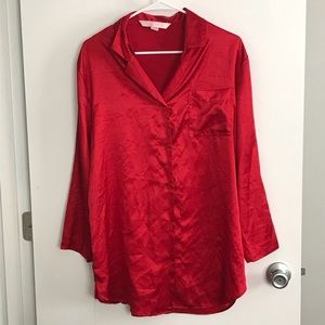 Silk sleep shirt